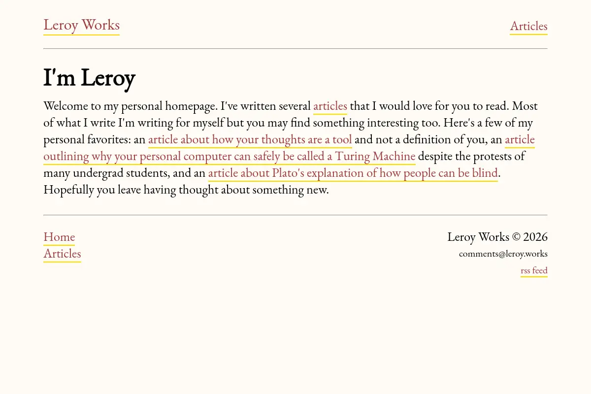 Leroy Works