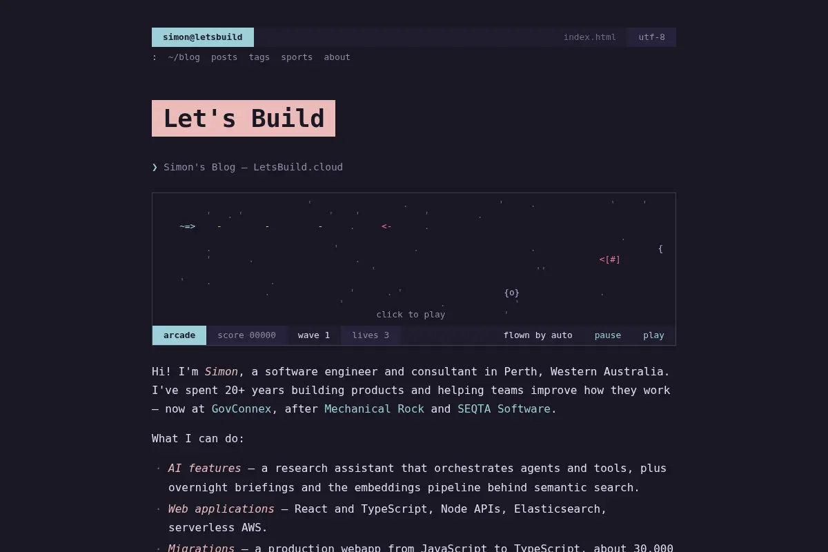 Let's Build