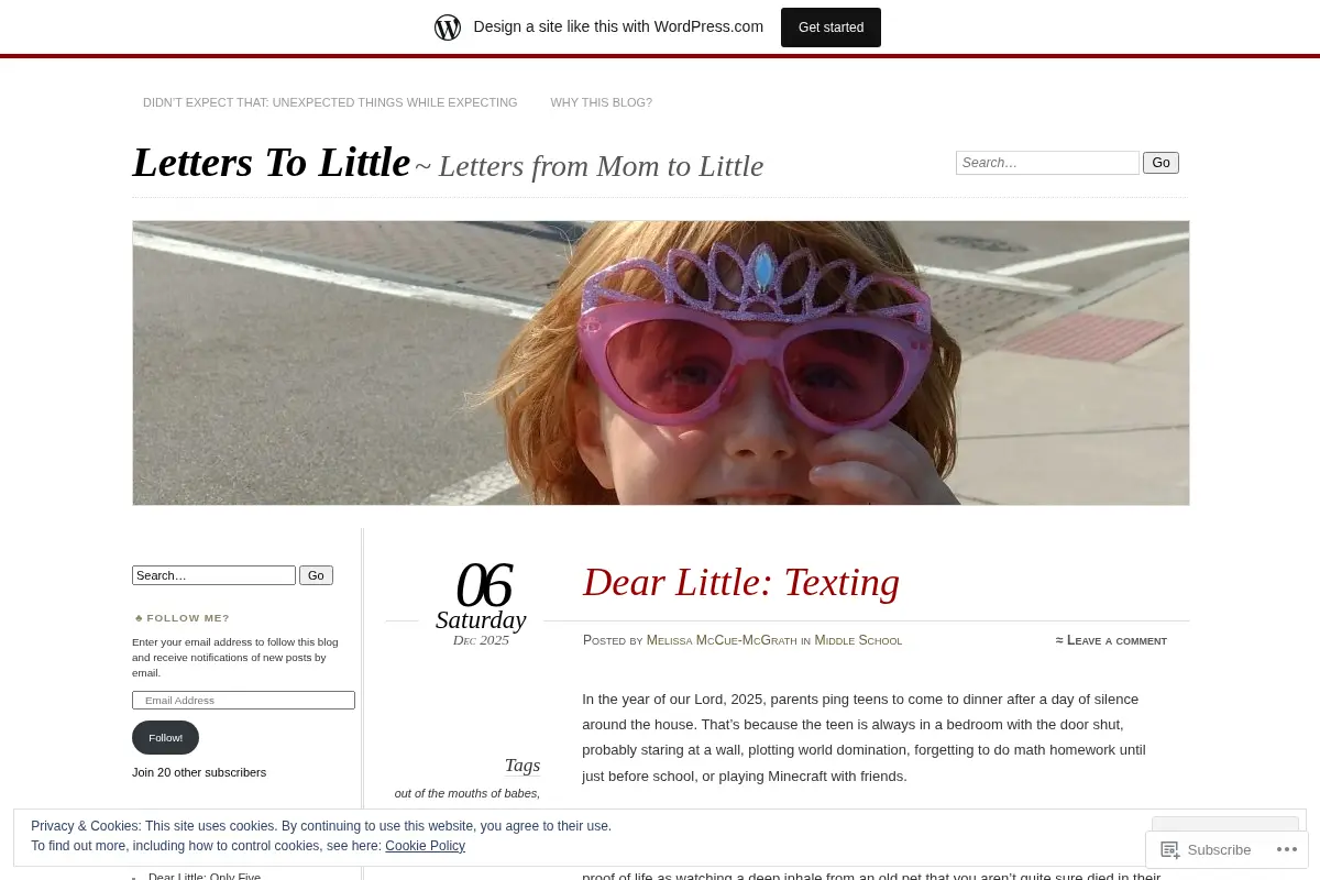 Letters To Little