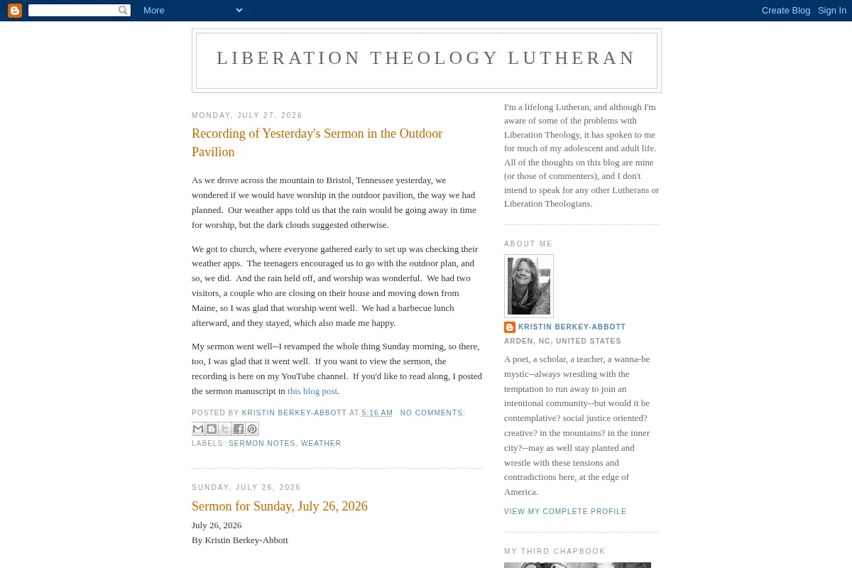 Liberation Theology Lutheran