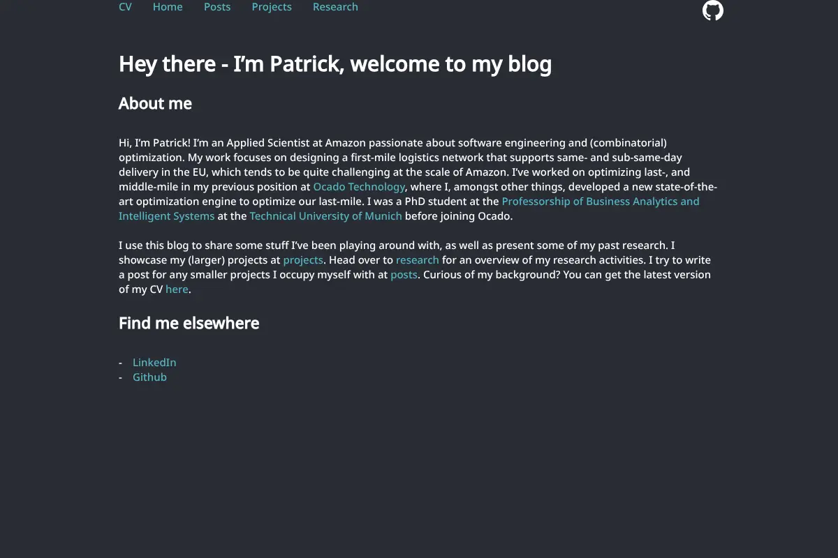 Libklein – Patrick's Blog
