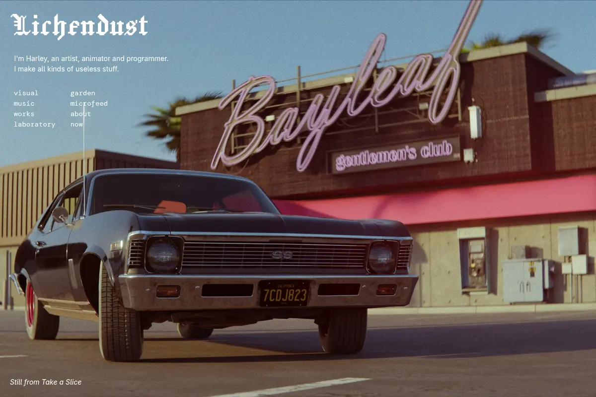 Lichendust — Harley Denham