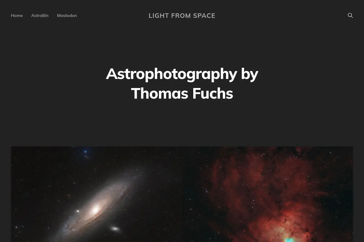Light from Space