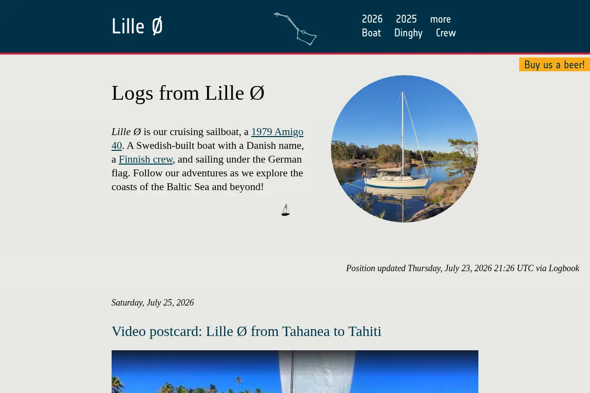 Logs from Lille Ø