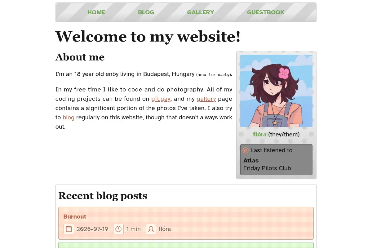 flóra's website