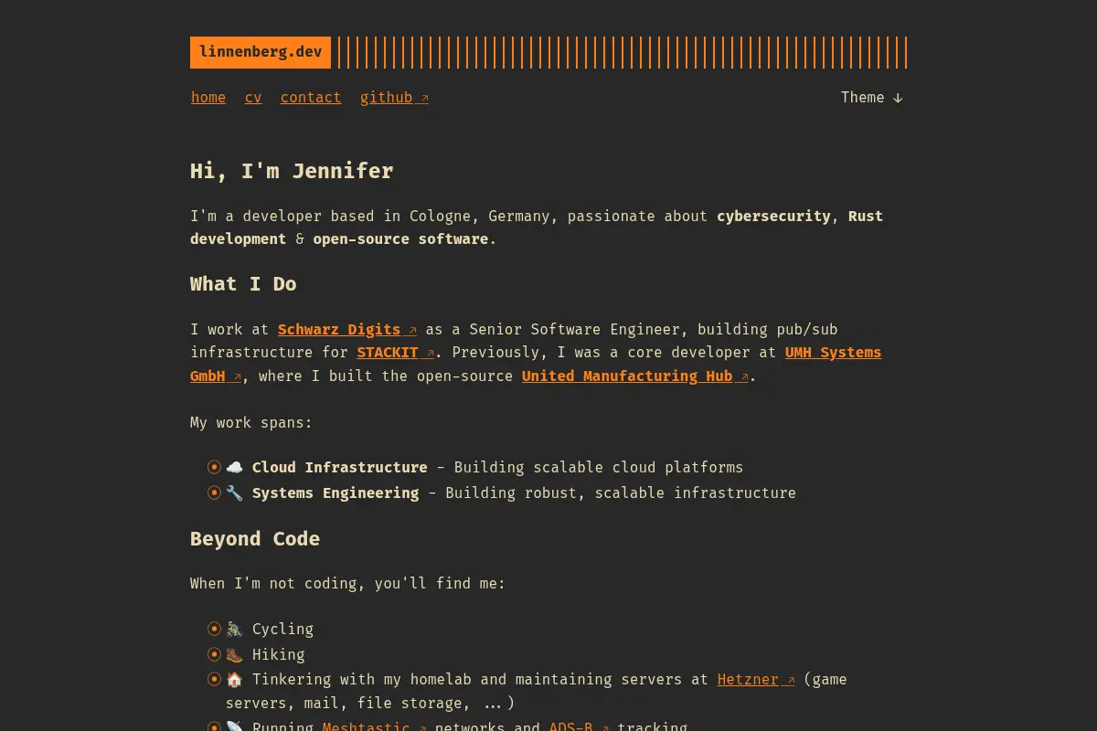 linnenberg.dev