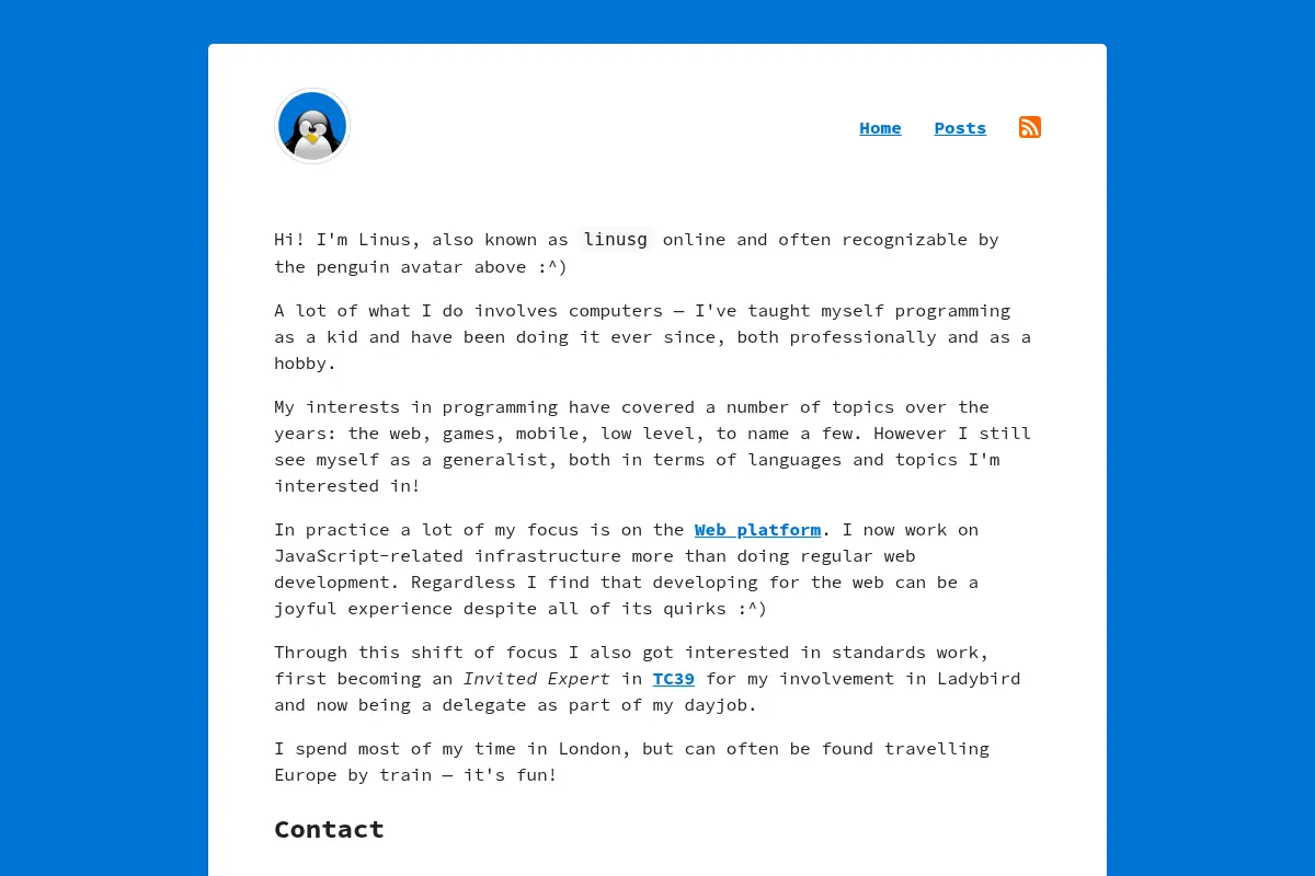 Home — Linus Groh