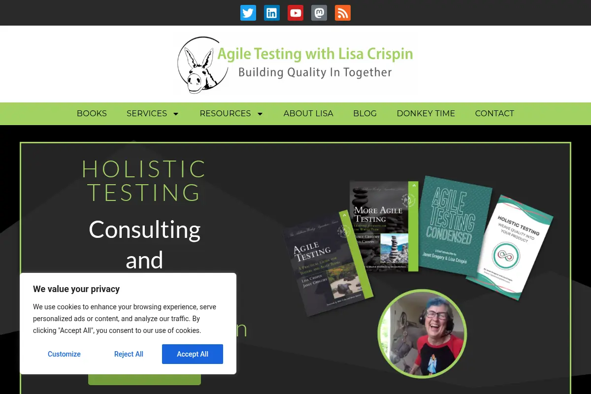Holistic Testing with Lisa Crispin
