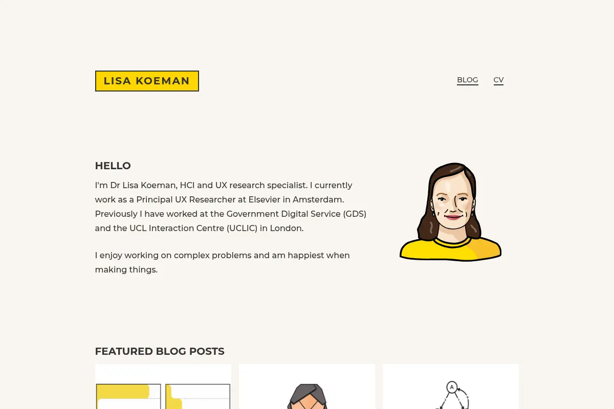 Lisa Koeman – HCI & UX Research Specialist