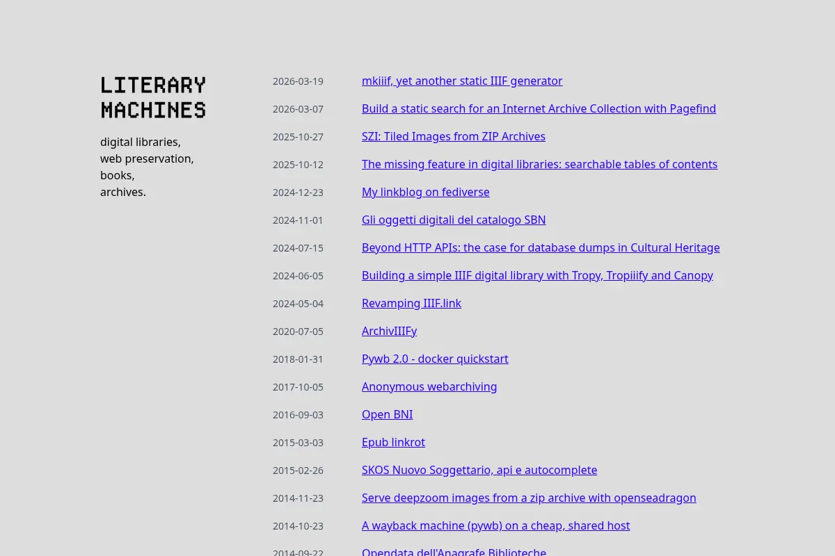 LITERARY MACHINES