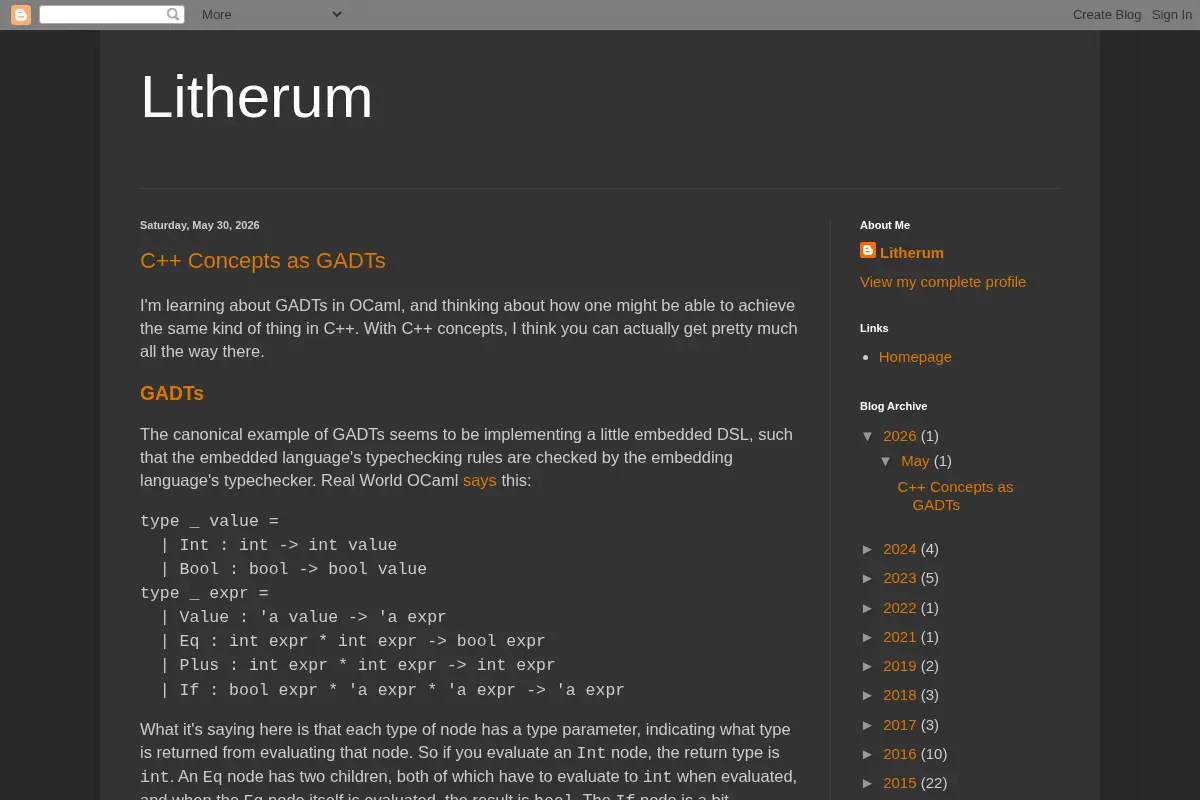 Litherum