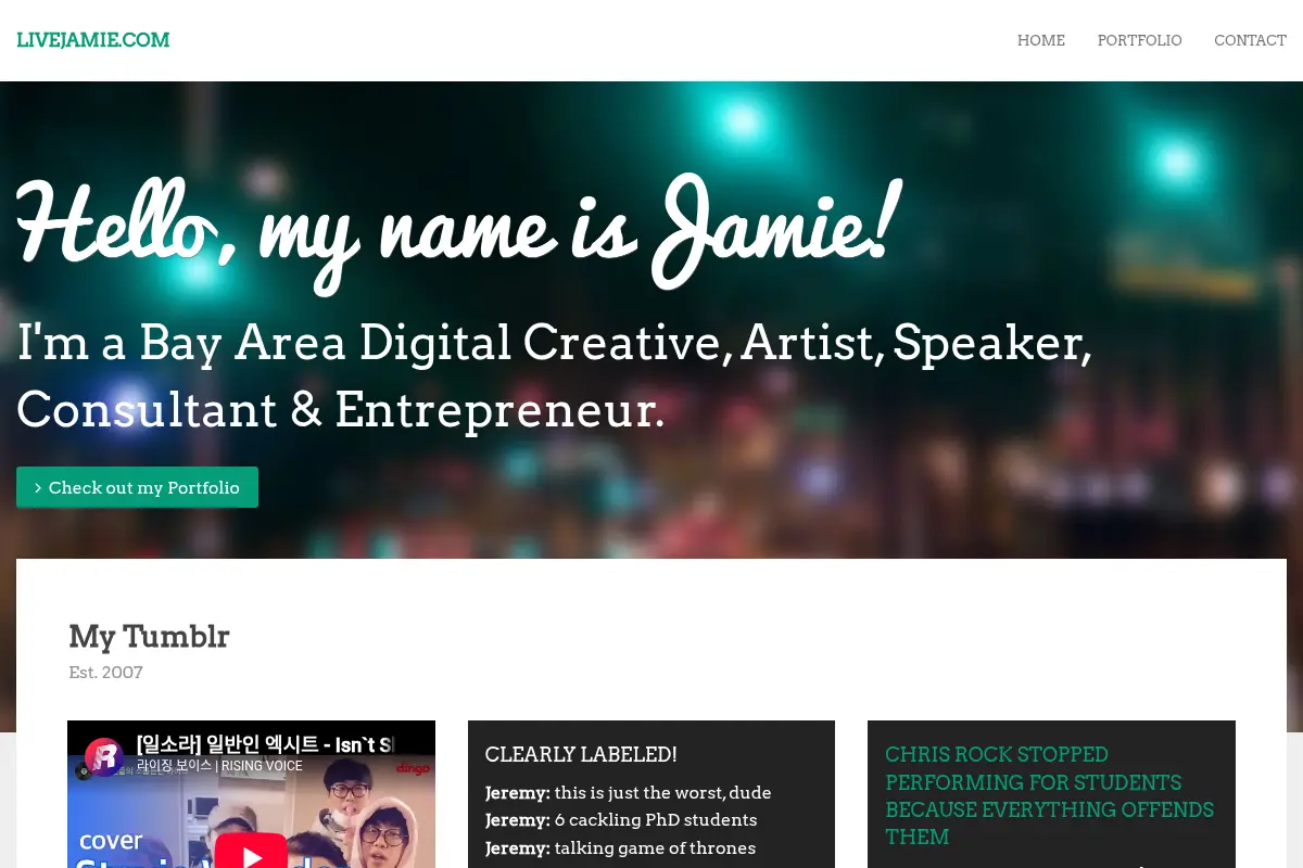 Blog of Jamie Martin