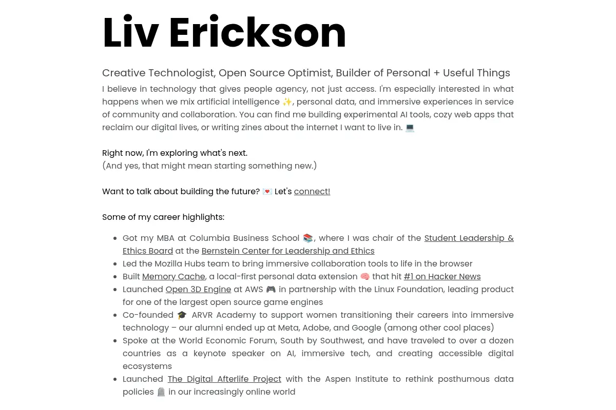 Liv Erickson