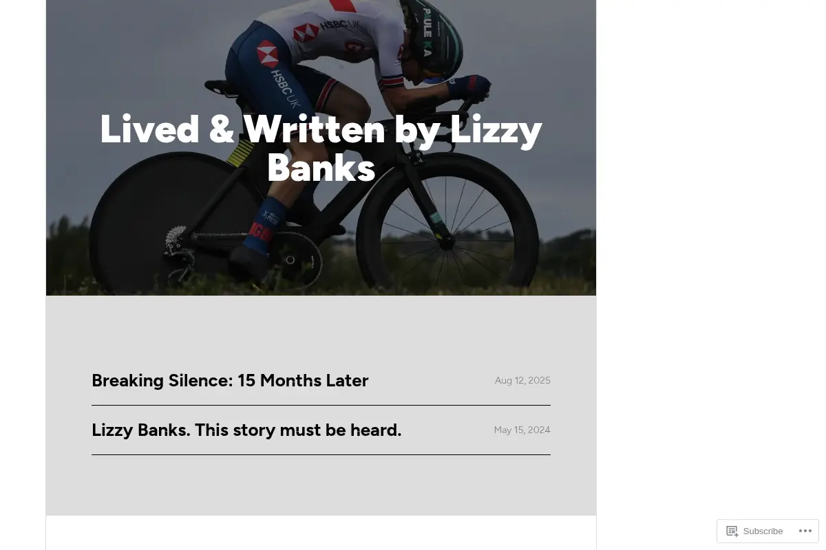 Lizzy Banks – Lived & Written by Lizzy Banks