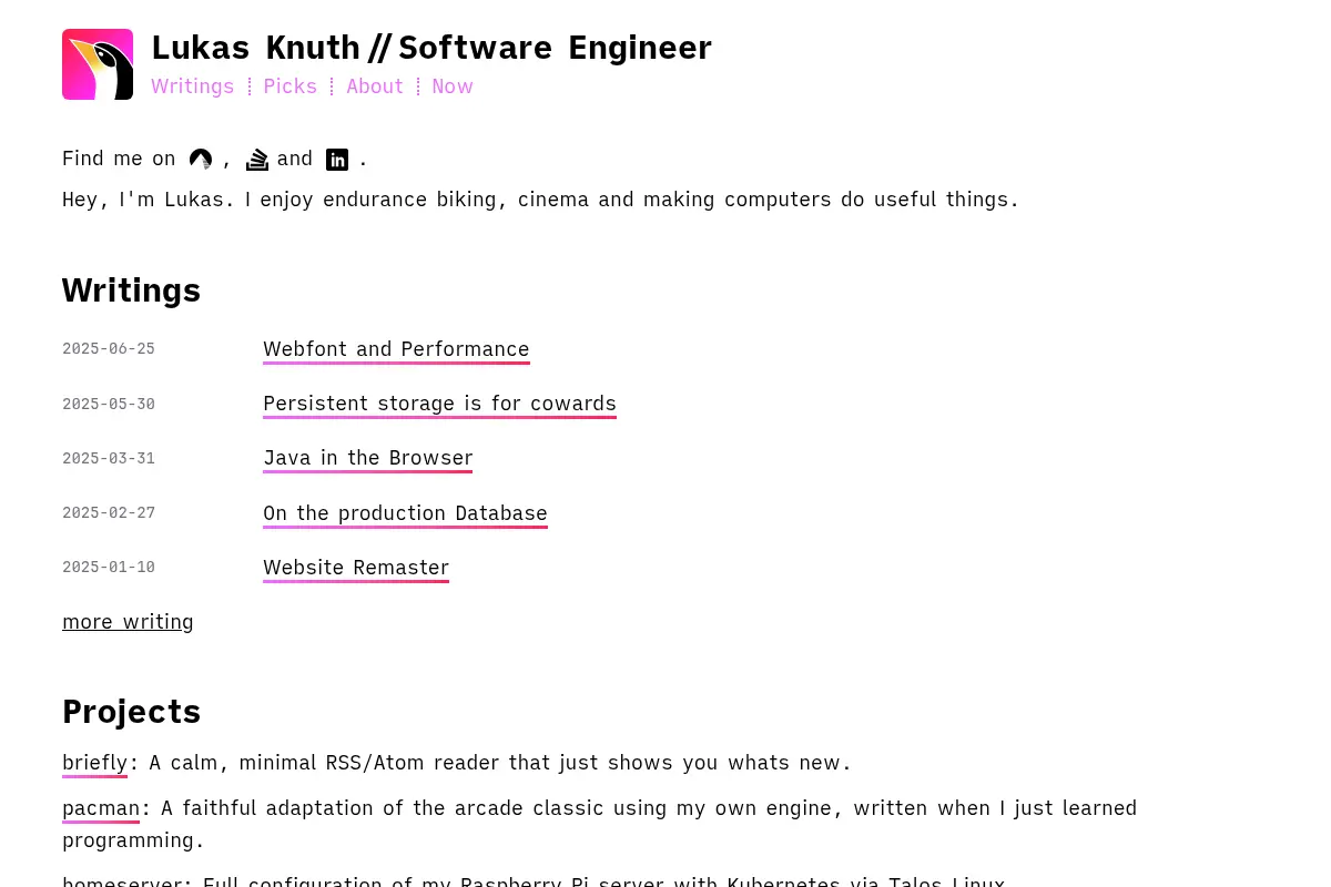 Lukas Knuth // Software Engineer