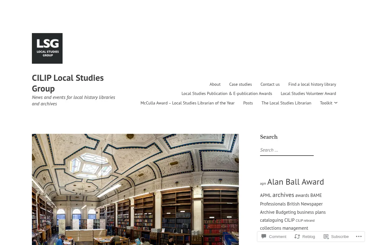 Toolkit – The Local Studies Library as a space – CILIP Local Studies Group