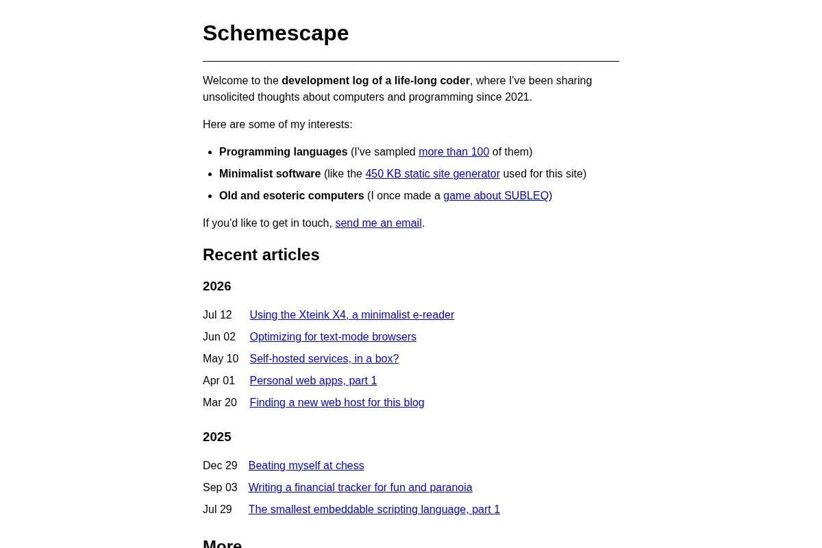Schemescape