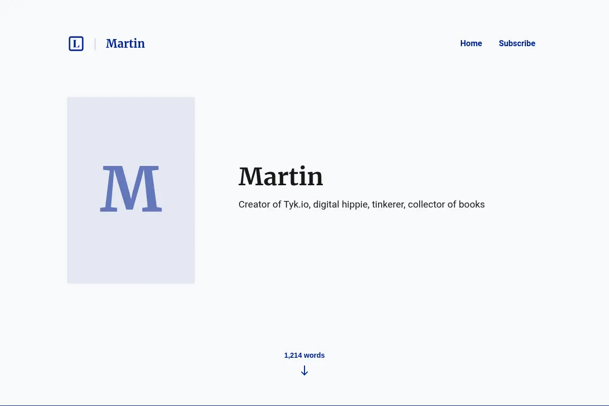 Martin — Creator of Tyk.io