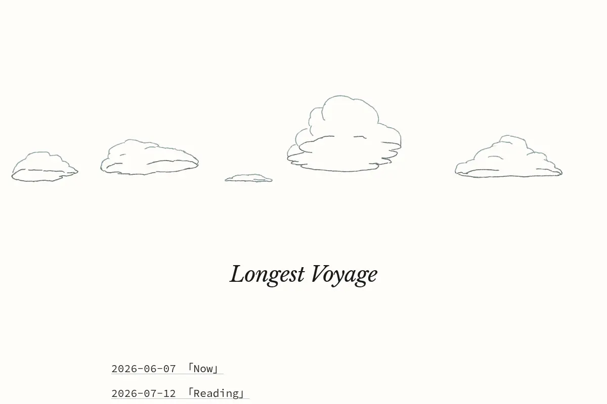 Longest Voyage