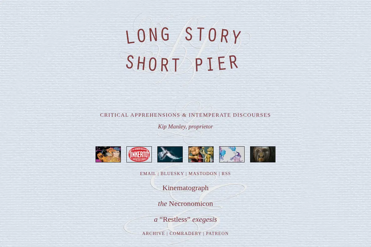 Long story; short pier.