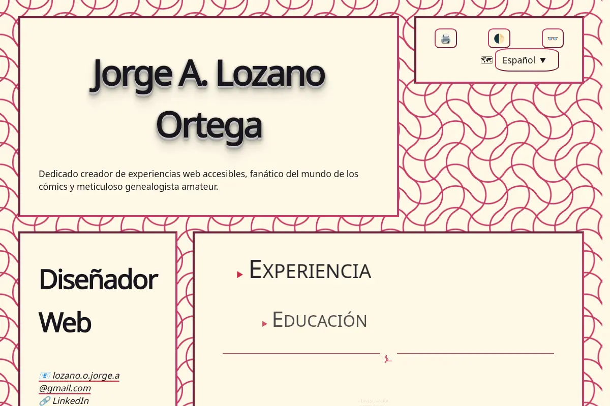 Jorge A. Lozano O. | Diseñador Front-End | Ecatepec, México