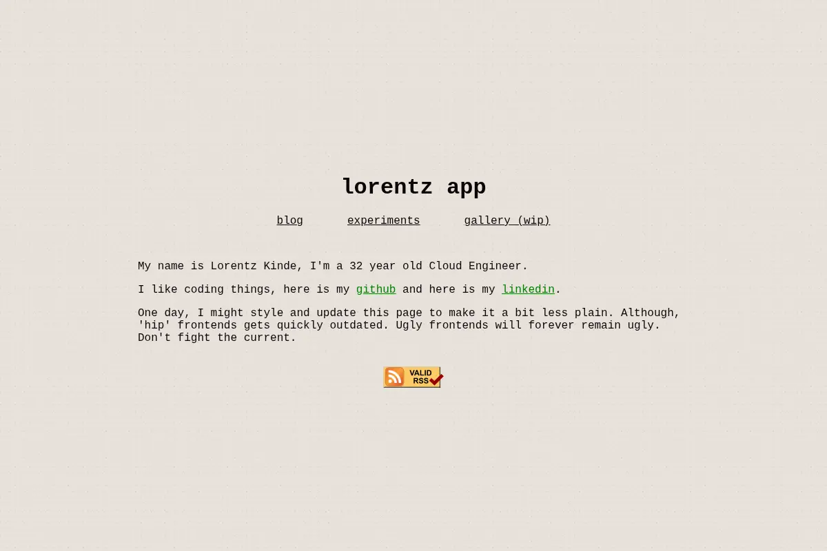 Lorentz App