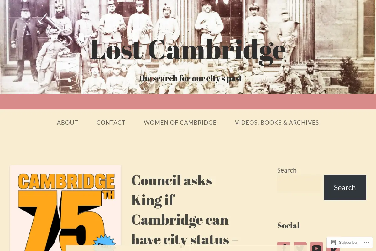 Lost Cambridge