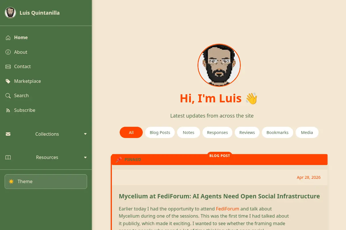 Luis Quintanilla - Personal Website