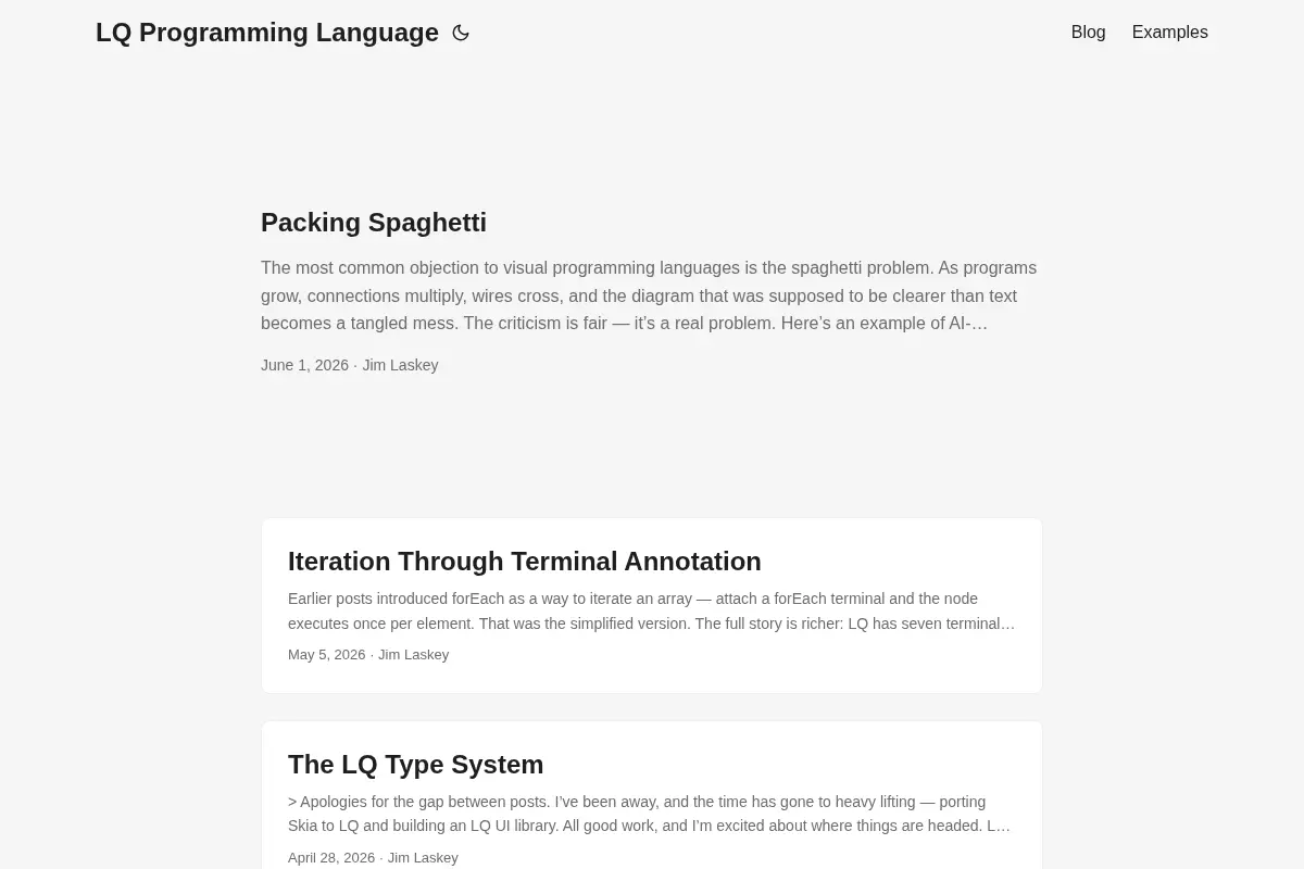 LQ Programming Language