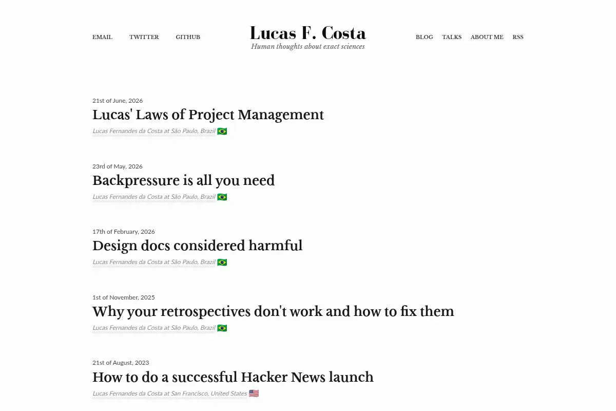 Lucas F. Costa