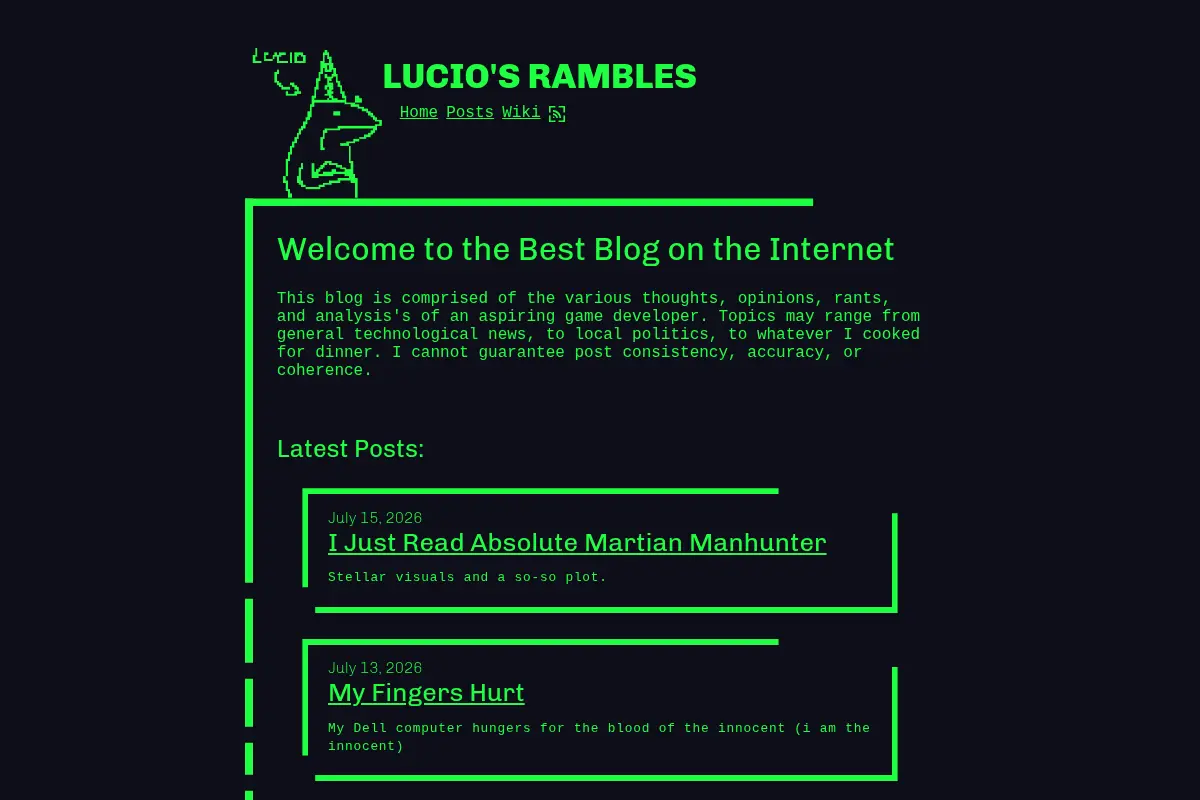 Lucio's Rambles