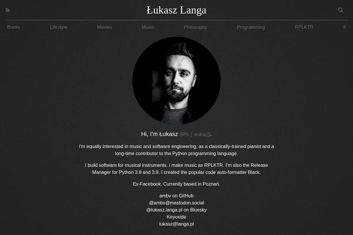 Łukasz Langa