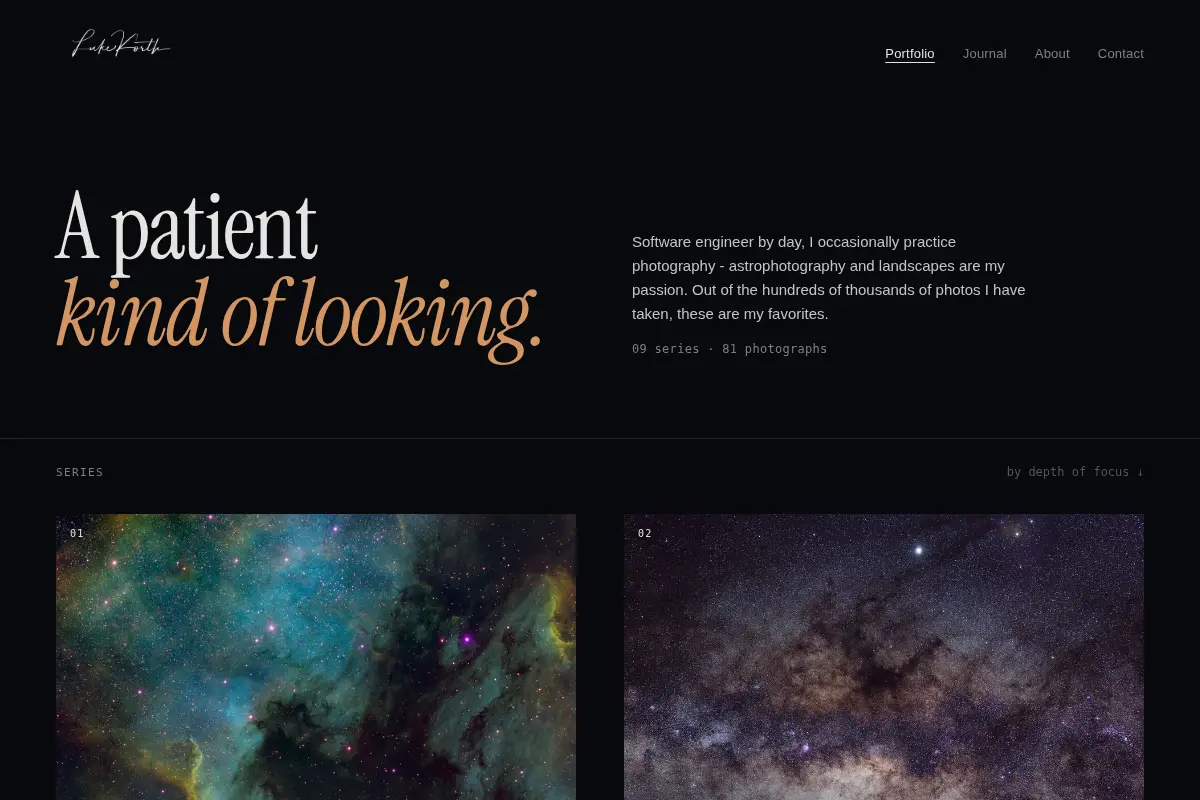 Portfolio — Luke Korth