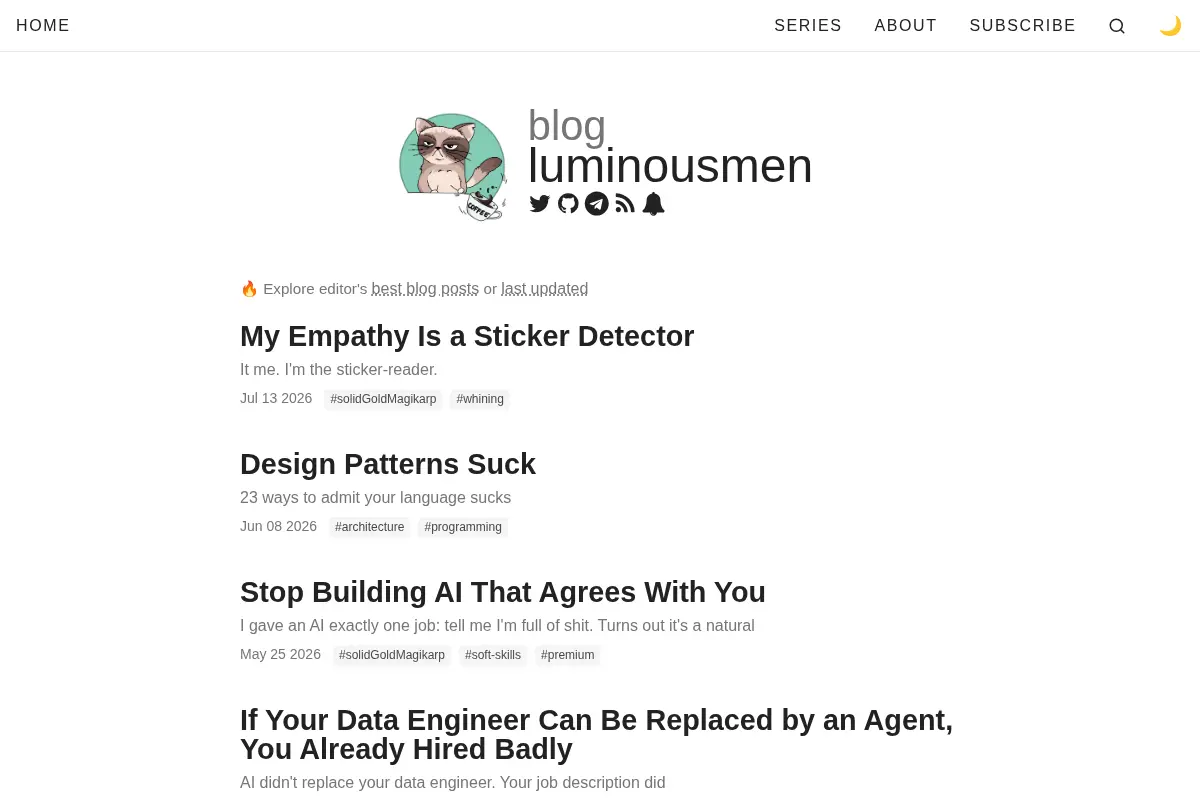 luminousmen blog