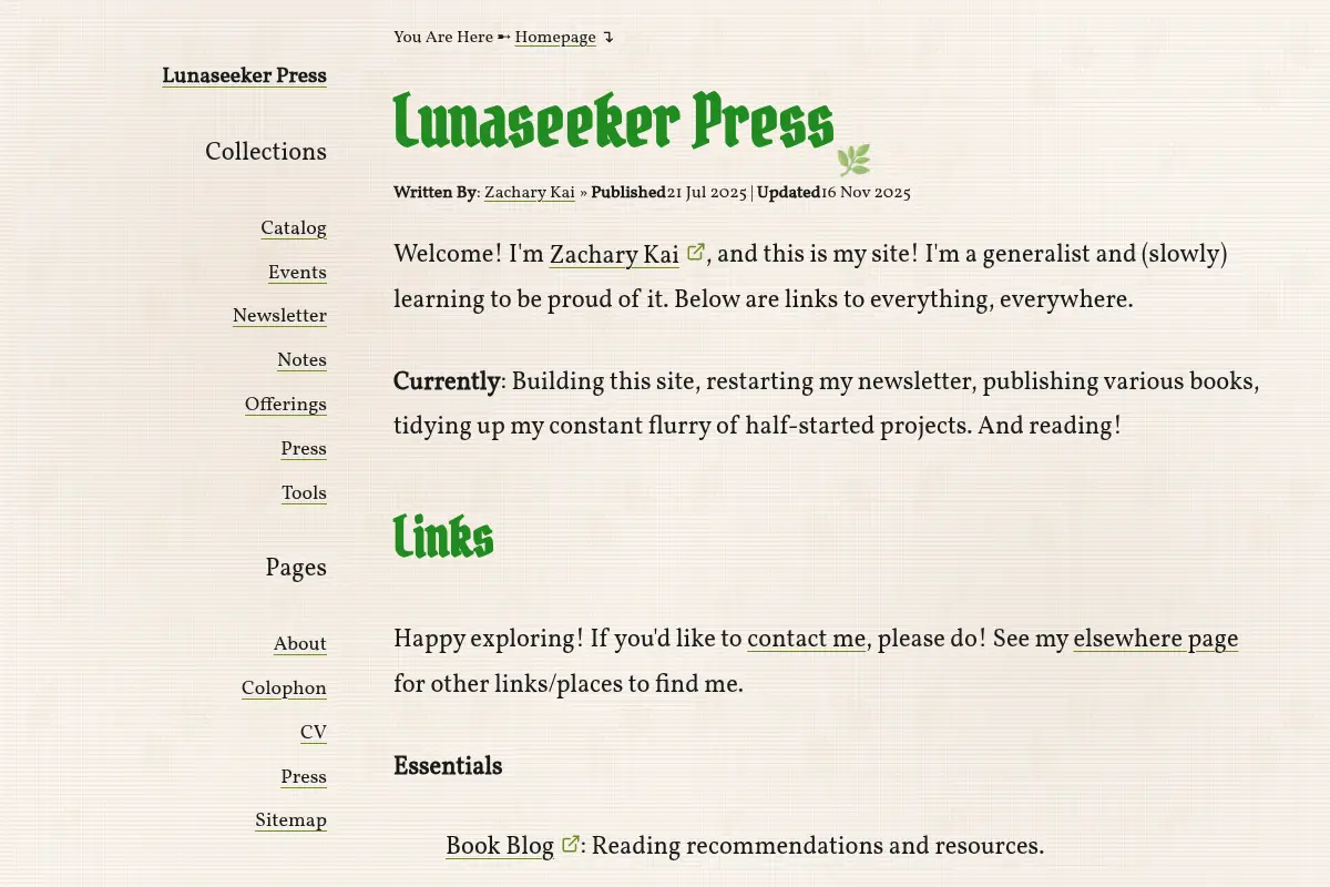 Lunaseeker Press