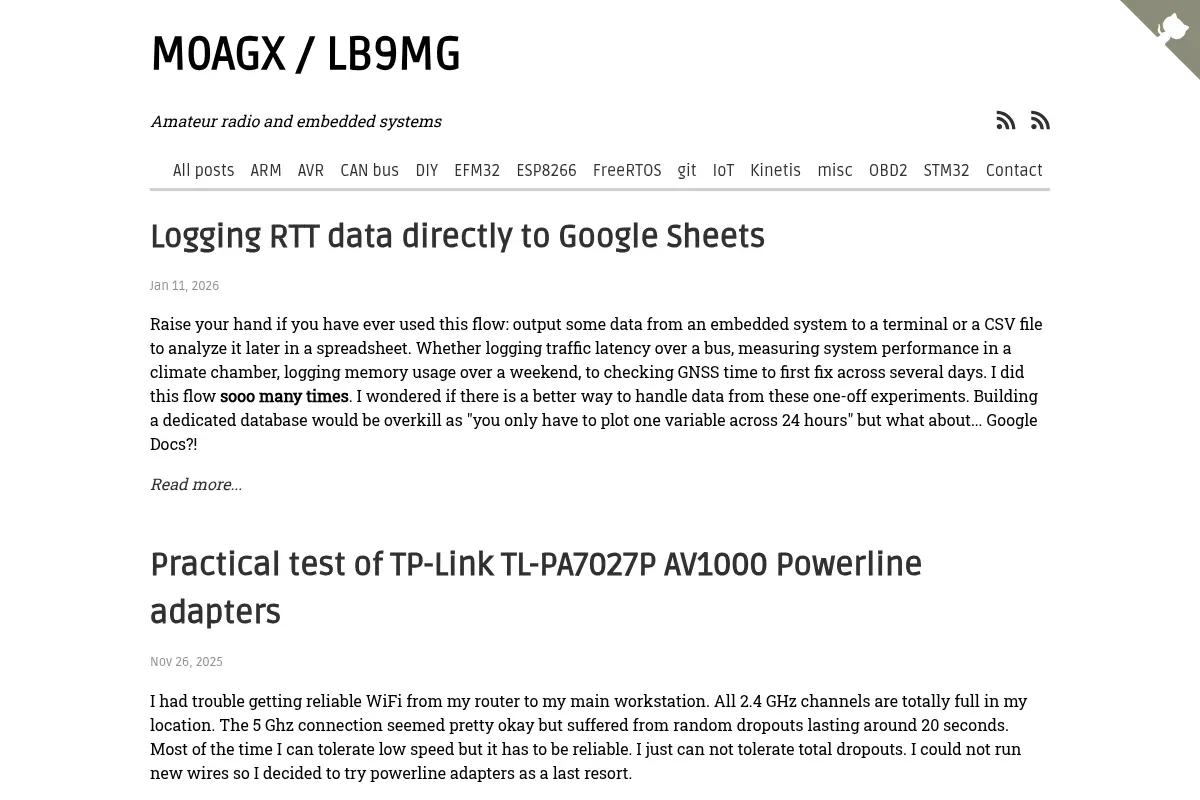 M0AGX / LB9MG