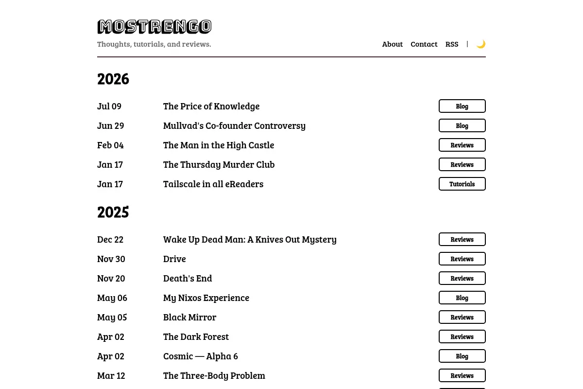 M0streng0's Blog