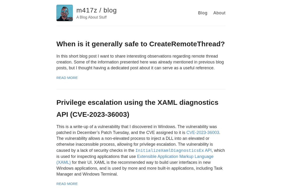 m417z blog
