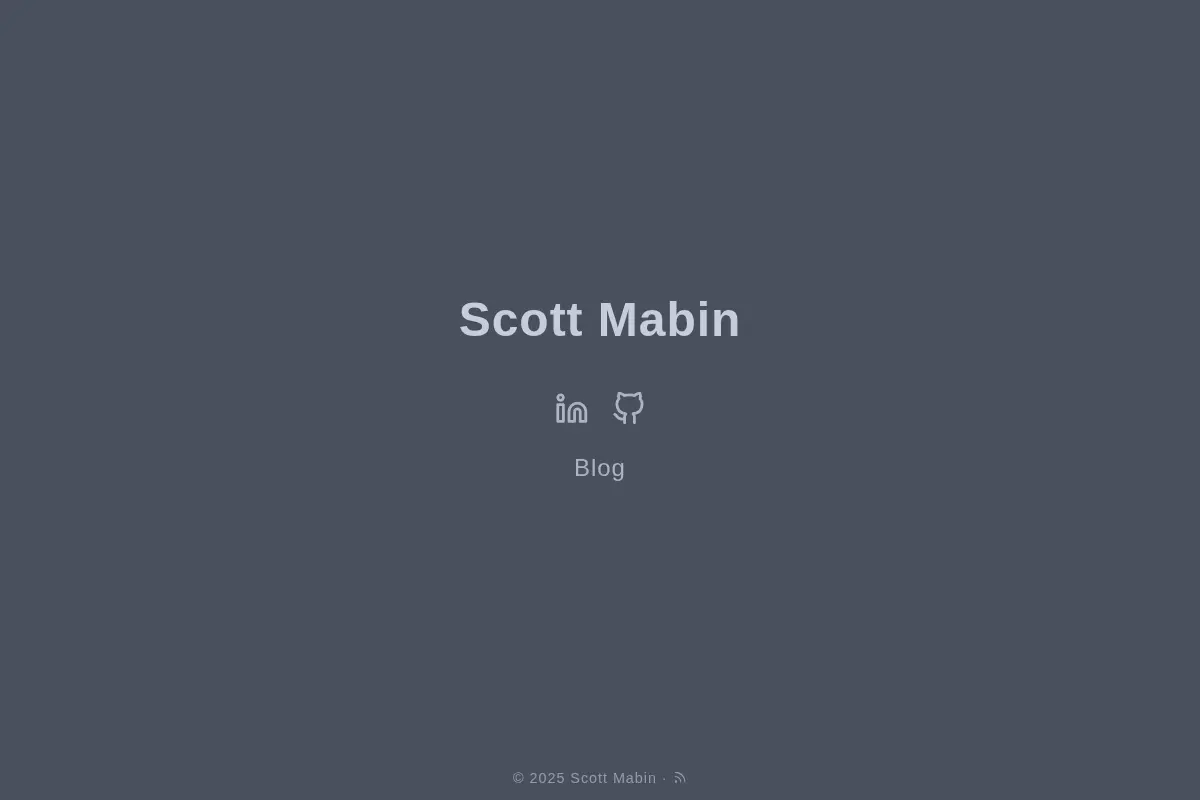 Scott Mabin