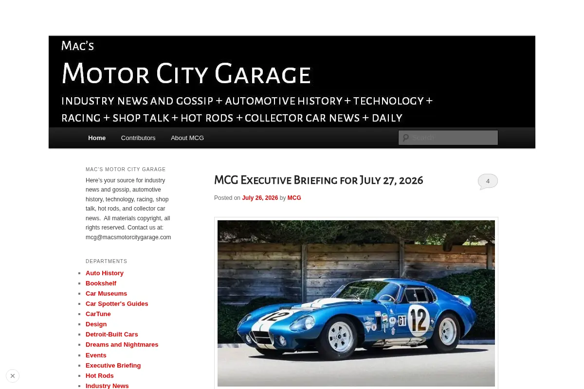 Mac's Motor City Garage