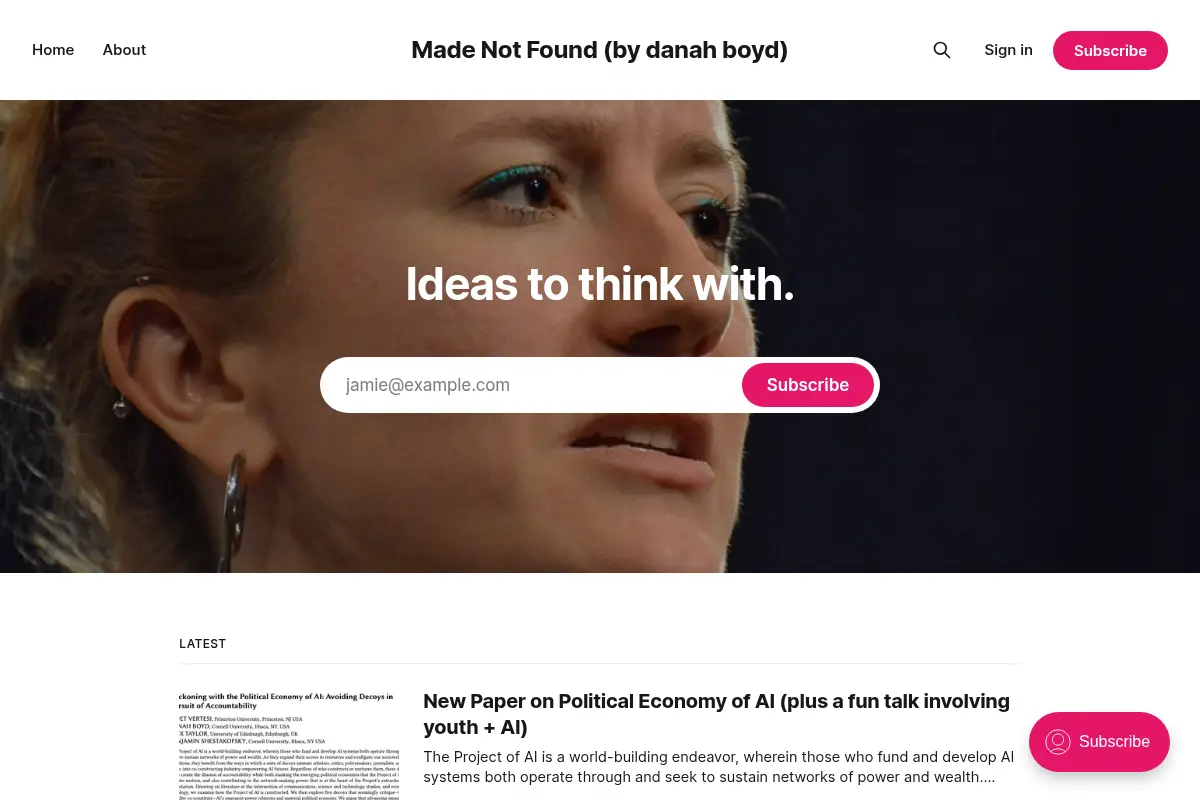 Made Not Found (by danah boyd)