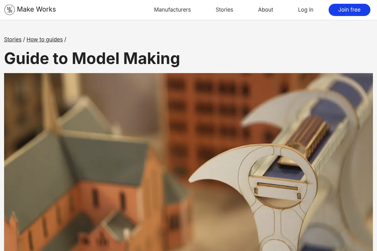 Guide to Model Making