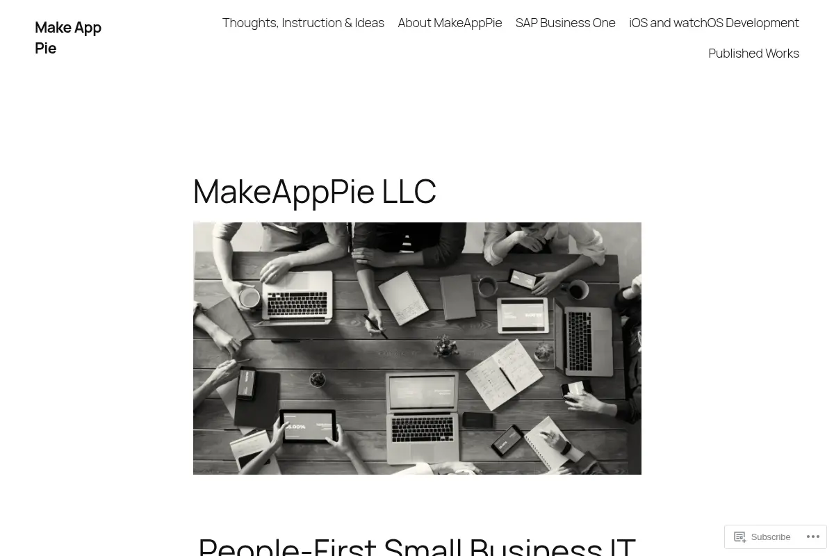 Make App Pie – Putting people first in IT