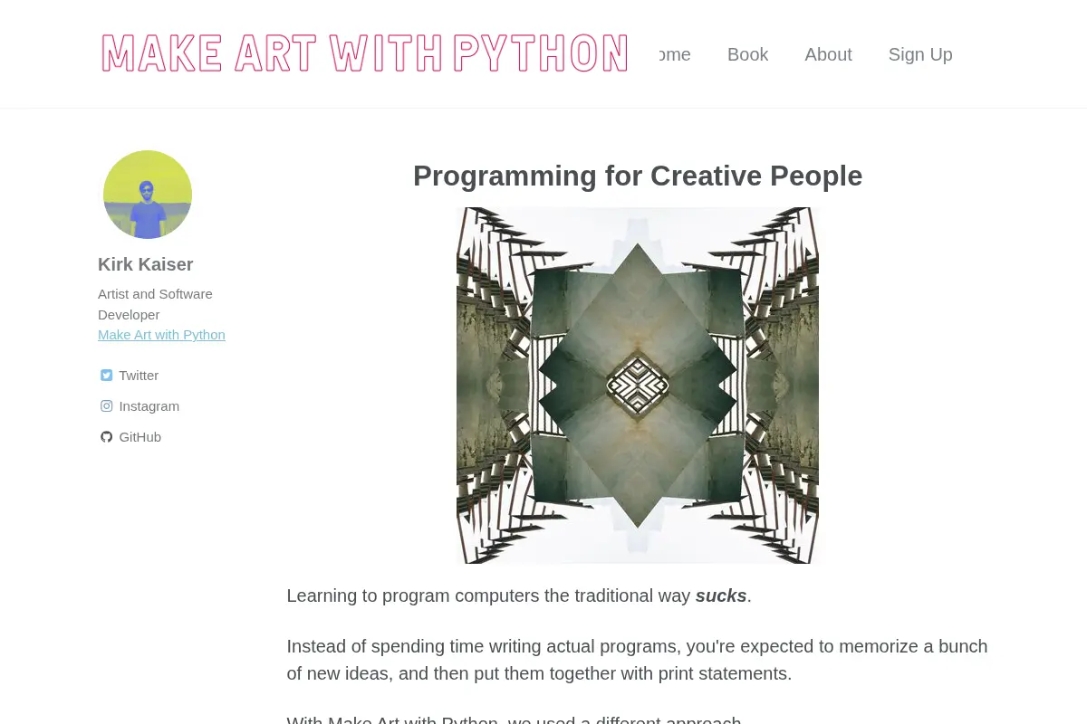 Make Art with Python