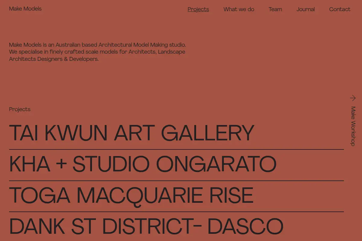 Make Models – Sydney based Architectural Model Making Studio