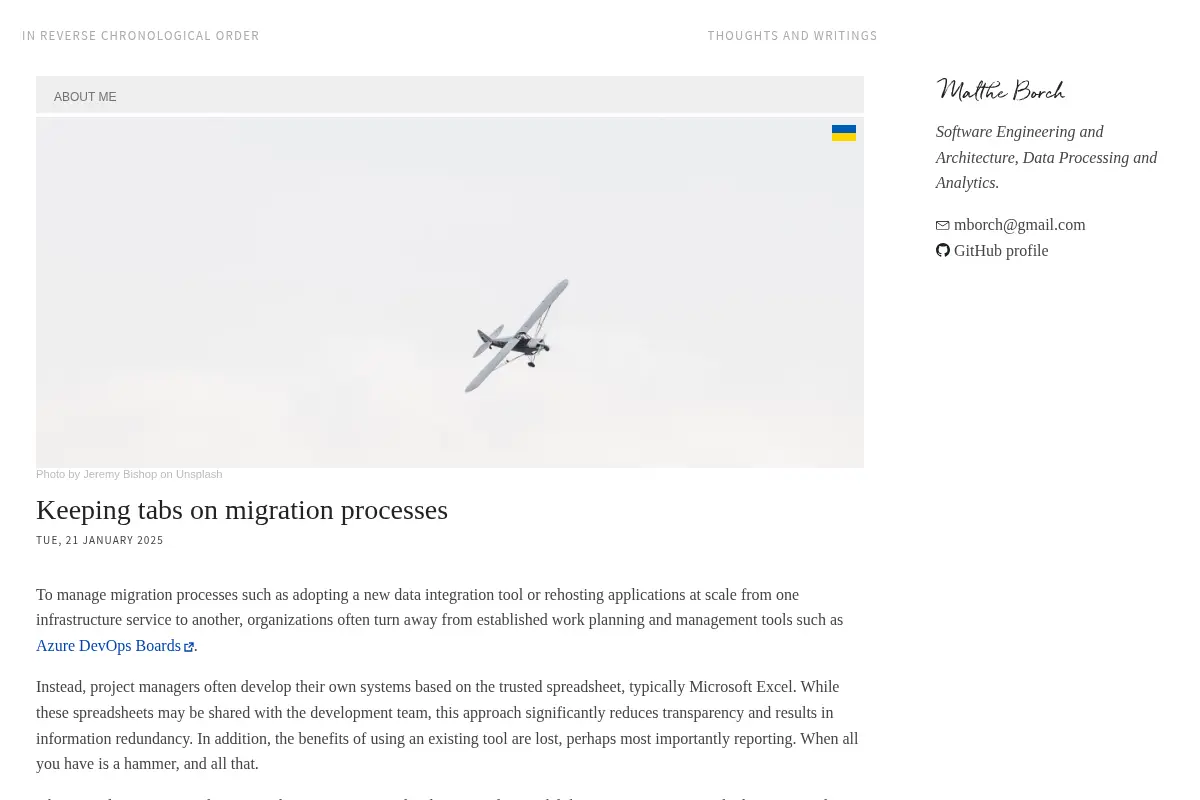 Malthe's Homepage