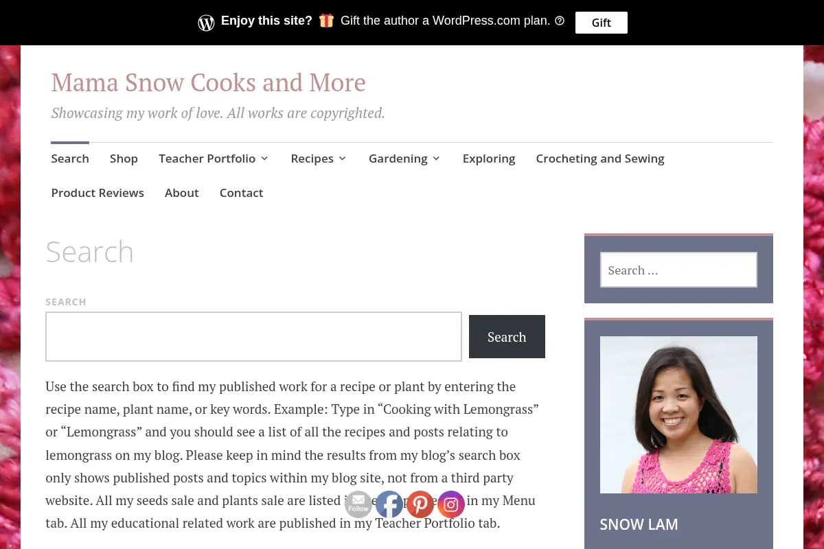 Mama Snow Cooks and More