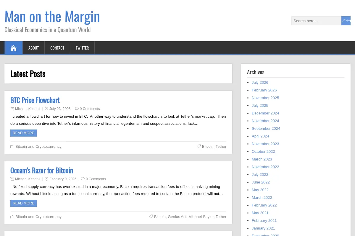 Man on the Margin