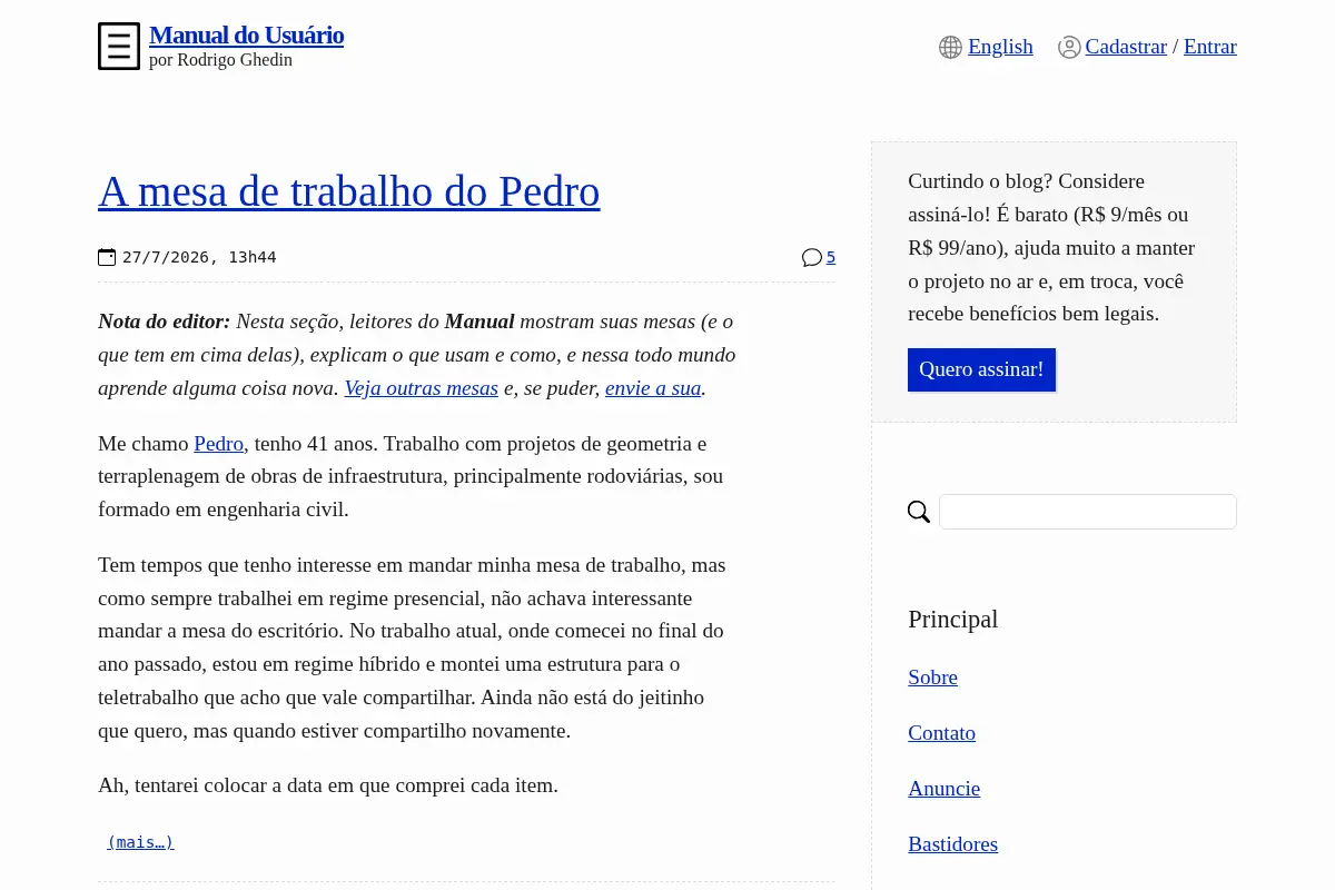 Manual do Usuário