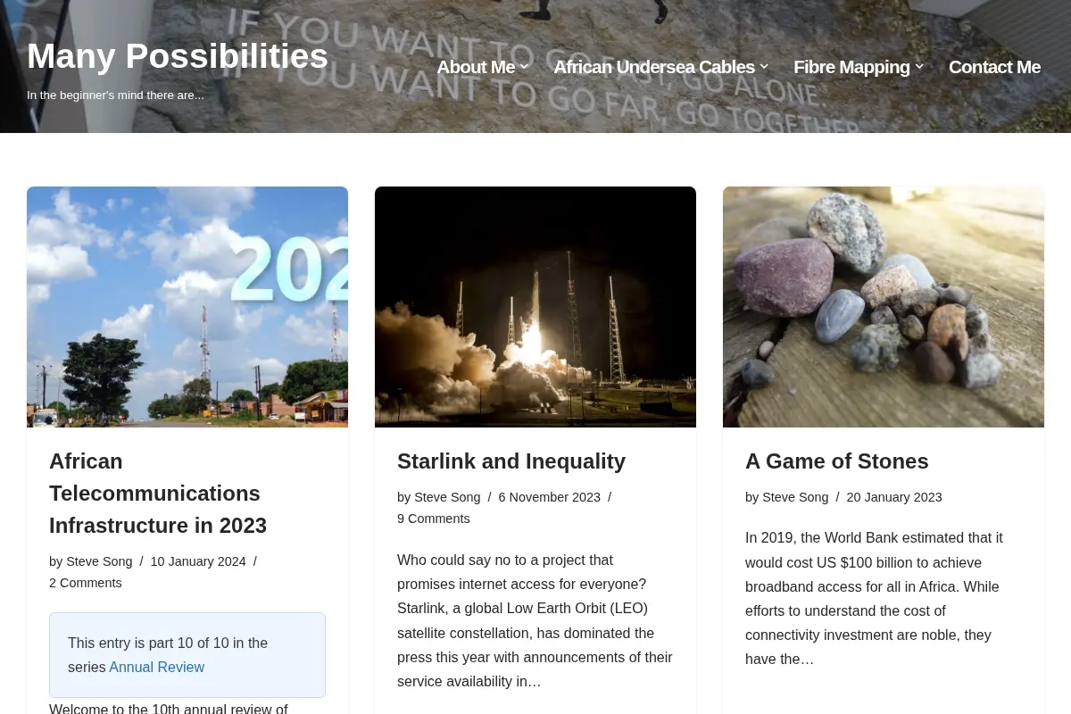 Many Possibilities